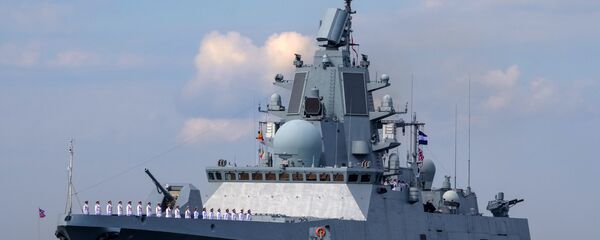 Fragata russa Admiral Gorshkov - Sputnik Brasil