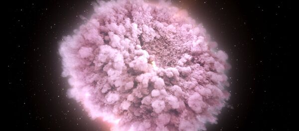 Colisão de estrelas de nêutrons - Sputnik Brasil