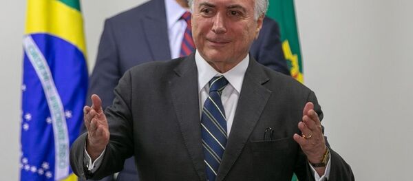 Temer participa de reunião sobre a crise com venezuelanos em Roraima - Sputnik Brasil