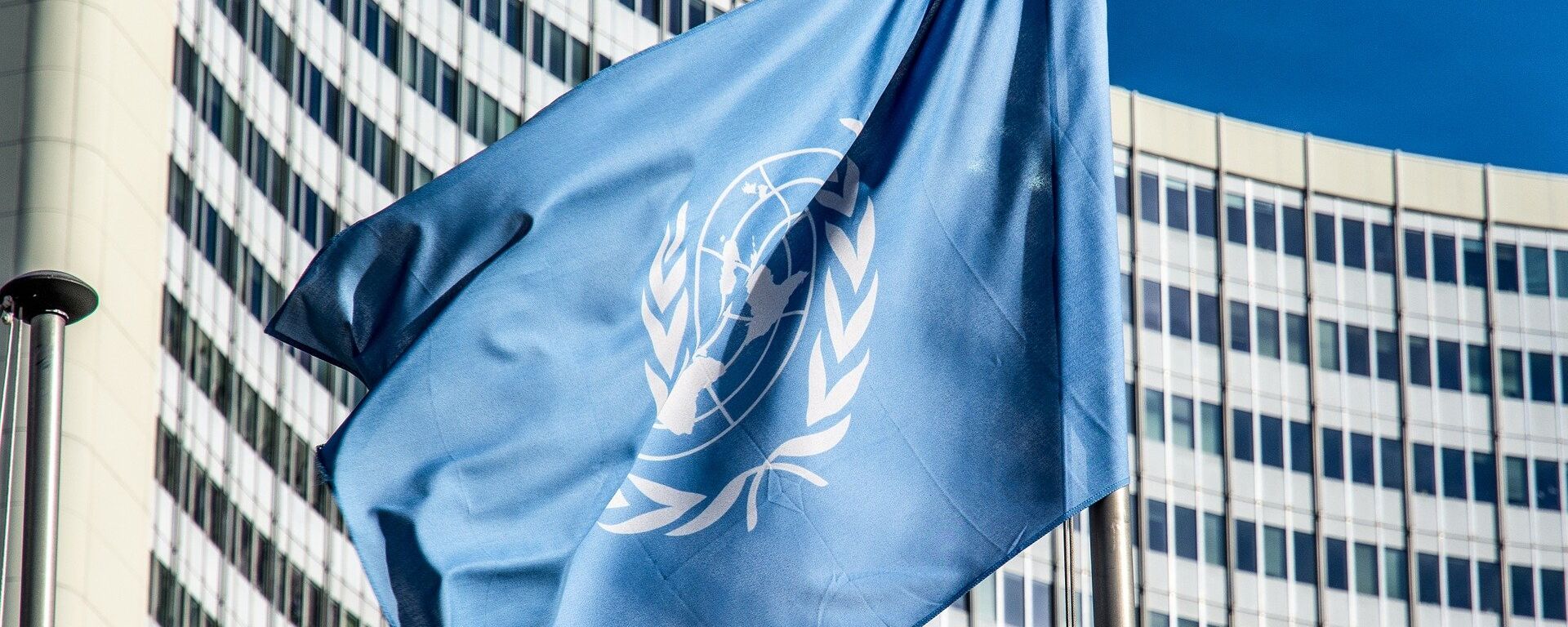 Bandeira da Organização das Nações Unidas (ONU) (foto de arquivo) - Sputnik Brasil, 1920, 05.01.2023