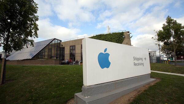 A view of buildings on The Apple campus in Cork, southern Ireland - Sputnik Brasil