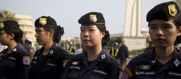 Mulheres da polícia de Tailândia em Bangkok (arquivo) - Sputnik Brasil