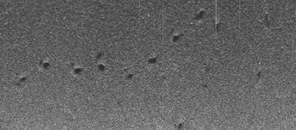 Marcas de origem desconhecida no fundo do Pacífico - Sputnik Brasil