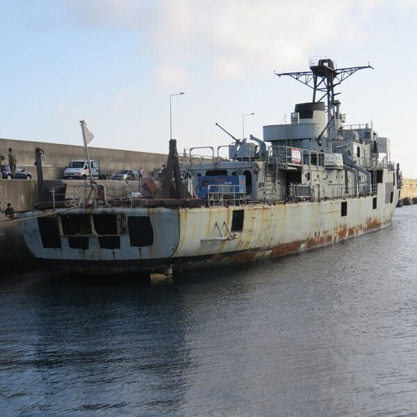 Corveta portuguesa atracada Afonso Cerqueira Corveta portuguesa atracada Afonso Cerqueira - Sputnik Brasil