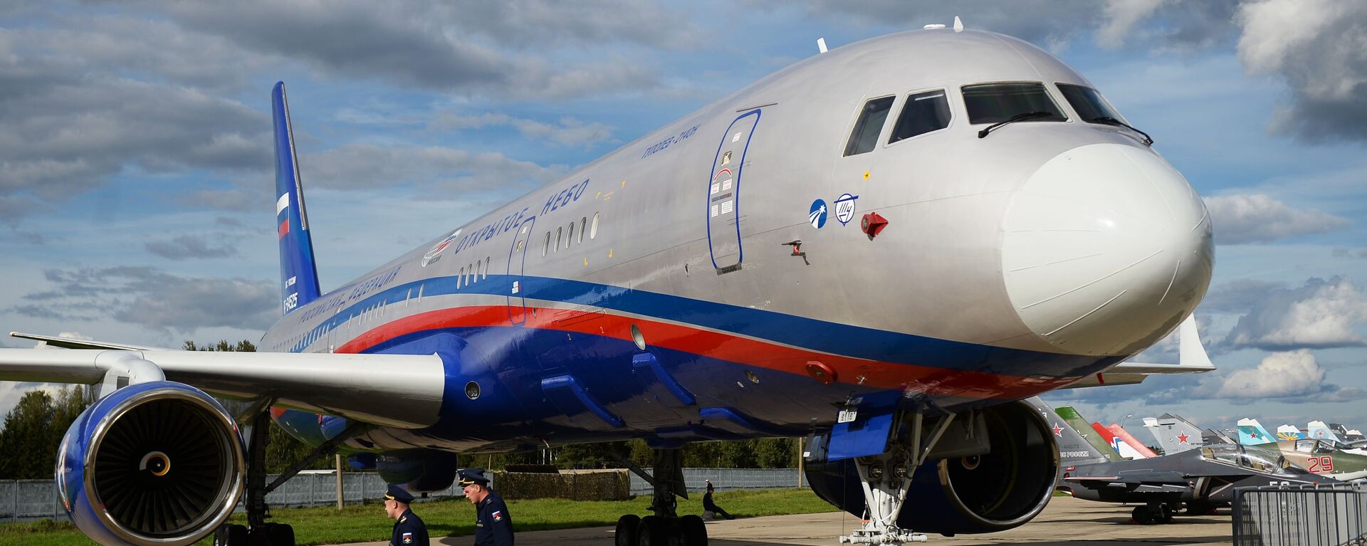 Avião de observação aérea Tu-214ON do Tratado Céus Abertos  - Sputnik Brasil, 1920, 18.06.2021