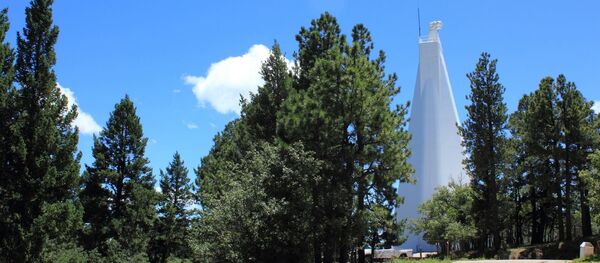 O Observatório Solar Nacional, em Sunspot, no Novo México O Observatório Solar Nacional, em Sunspot, no Novo México - Sputnik Brasil