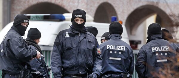 Policiais alemãos Policiais alemãos - Sputnik Brasil