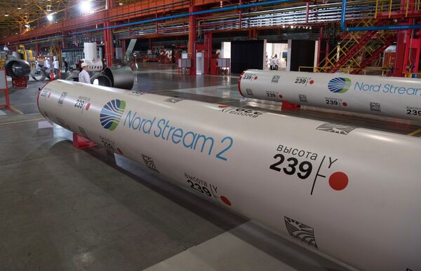 Nord Stream AG conclui instalação da tubulação em águas alemãs em meio à pressão dos EUA Nord Stream AG conclui instalação da tubulação em águas alemãs em meio à pressão dos EUA - Sputnik Brasil
