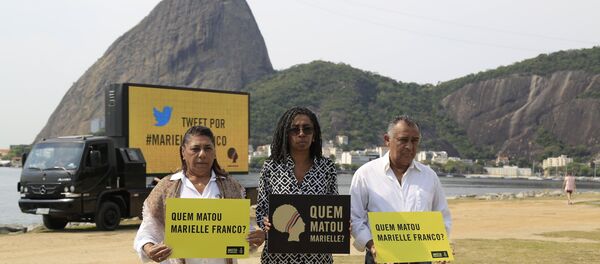 Anistia Internacional vai circular pelo Rio pela lembrança de seis meses desde o assassinato de Marielle Franco. ONG quer resposta pelo crime. Anistia Internacional vai circular pelo Rio pela lembrança de seis meses desde o assassinato de Marielle Franco. ONG quer resposta pelo crime. - Sputnik Brasil