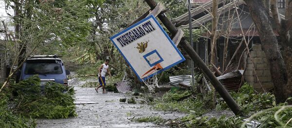 Tufão Mangkhut. - Sputnik Brasil