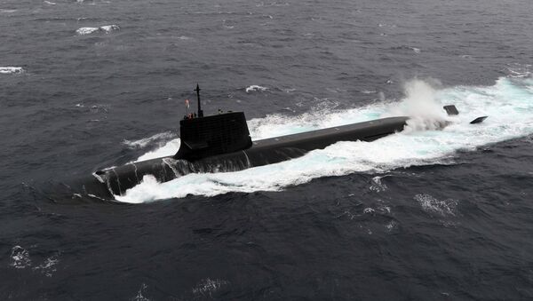 Submarino Soryu da Força Marítima de Autodefesa japonesa  - Sputnik Brasil