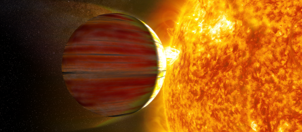 Júpiter quente (imagem ilustrativa) - Sputnik Brasil