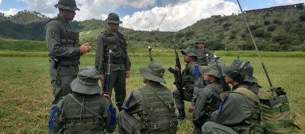 Soldados do Método Tático de Resistência Revolucionária - Sputnik Brasil