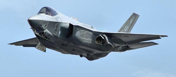 Caça norte-americano F-35B Lightning II - Sputnik Brasil