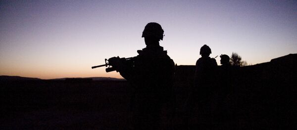 Soldado da marinha norte-americana - Sputnik Brasil