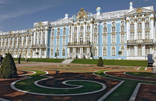 Palácio de Catarina em Tsarskoe Selo, construído em 1756 - Sputnik Brasil