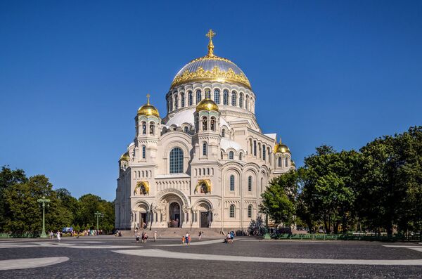 Catedral Naval de Kronstadt - Sputnik Brasil