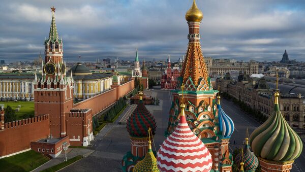 A catedral de São Basílio na Praça Vermelha em Moscou - Sputnik Brasil