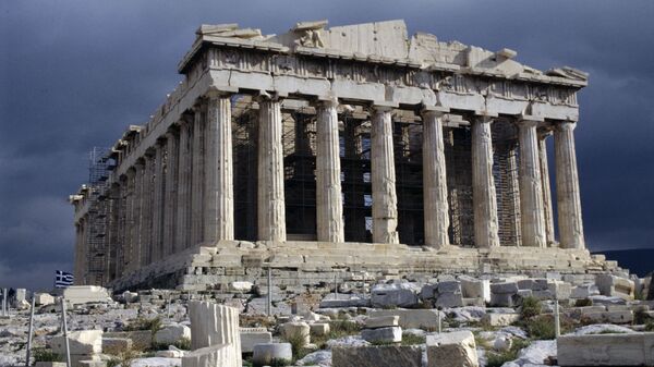 O Partenon de Athenas, o mais conhecido dos edifícios da Grécia Antiga - Sputnik Brasil