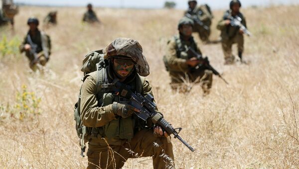 Militares israelenses na Síria - Sputnik Brasil