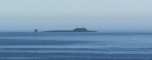 Submarino Severodvinsk do projeto Yasen-M russo no mar de Barents (foto de arquivo) - Sputnik Brasil