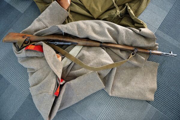 Fuzil de ação de culatra Mosin-Nagant, usado pelo Exército Imperial russo desde 1891 - Sputnik Brasil