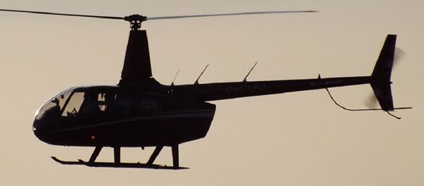 Um helicóptero Robinson - Sputnik Brasil