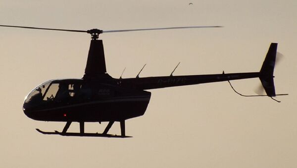 Um helicóptero Robinson - Sputnik Brasil