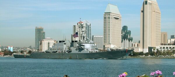 Destróier norte-americano USS Decatur - Sputnik Brasil