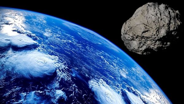 Asteroide que está se aproximando da Terra (imagem referencial) - Sputnik Brasil