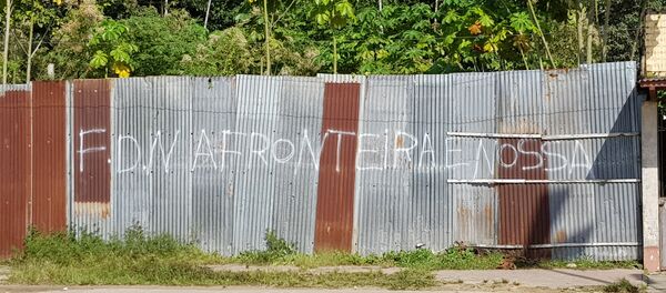 A fronteira é nossa: Família do Norte (FDN) controla as operações do narcotráfico em Tabatinga (AM) - Sputnik Brasil