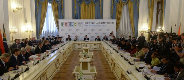 Encontro de parlamentares do BRICS em Moscou - Sputnik Brasil