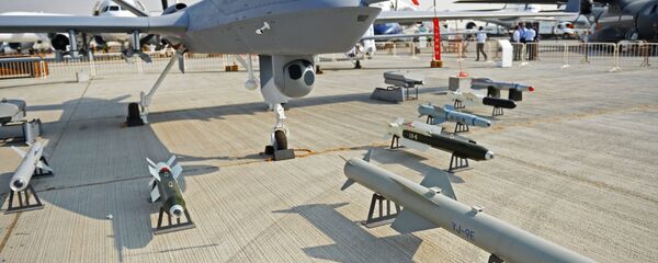 Drone chinês Wing Loong-2 - Sputnik Brasil