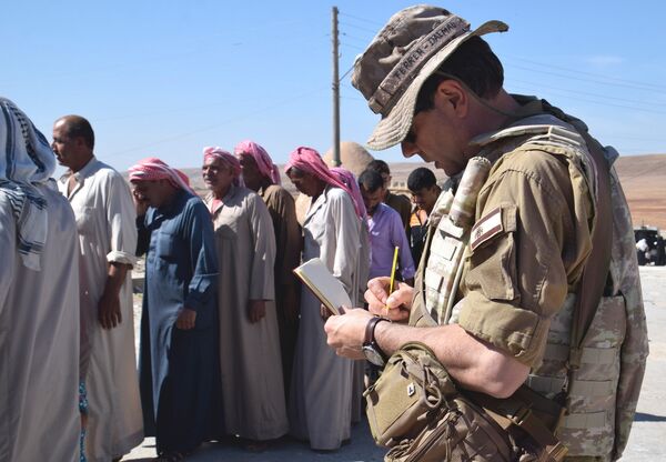 Augusto Ferrer-Dalmau em Aleppo (Síria) - Sputnik Brasil