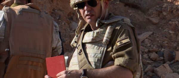 Augusto Ferrer-Dalmau em Aleppo (Síria) - Sputnik Brasil