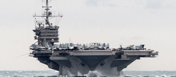 Porta-aviões americano USS Harry S. Truman - Sputnik Brasil