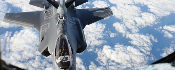 Caça F-35 da Força Aérea de Israel, conhecido como Adir, em 6 de dezembro de 2016 (imagem de arquivo) - Sputnik Brasil