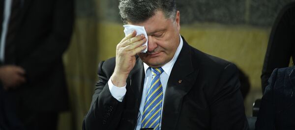 Presidente ucraniano Pyotr Poroshenko (foto de arquivo) - Sputnik Brasil