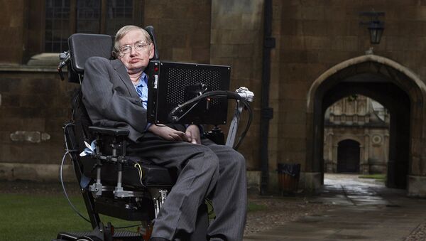 Cientista britânico, Stephen Hawking - Sputnik Brasil