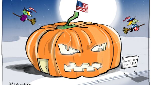 Halloween perde toda a graça com diplomatas americanos - Sputnik Brasil