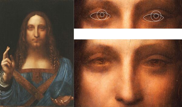 Quadro Salvator Mundi, suposto autorretrato de Leonardo da Vinci - Sputnik Brasil