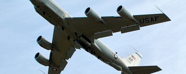 Avião de reconhecimento norte-americano RC-135 - Sputnik Brasil