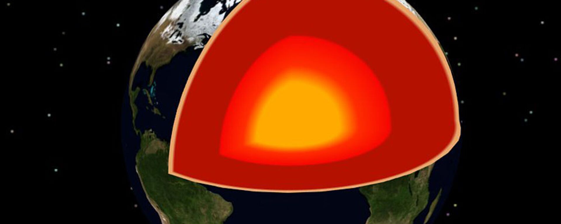 Núcleo da Terra (imagem ilustrativa) - Sputnik Brasil, 1920, 14.02.2022