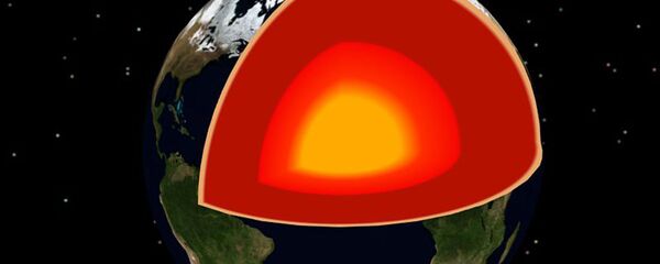 Núcleo da Terra (imagem ilustrativa) - Sputnik Brasil