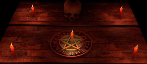 Ritual de magia negra (imagem referencial) Ritual de magia negra (imagem referencial) - Sputnik Brasil