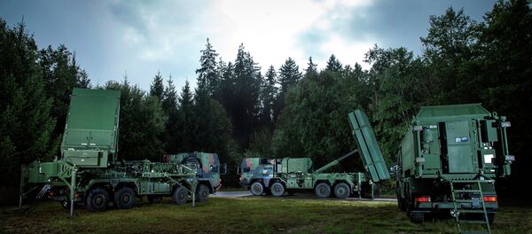 The Medium Extended Air Defense System (MEADS), built by US-based defense contractor Lockheed Martin - Sputnik Brasil