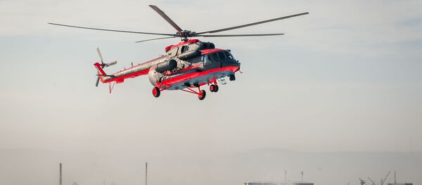 Voos de teste do helicóptero Mi-8AMTSH-VA da versão ártica (foto de arquivo) Voos de teste do helicóptero Mi-8AMTSH-VA da versão ártica (foto de arquivo) - Sputnik Brasil