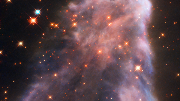 Fantasma de Cassiopeia, uma nebulosa oficialmente conhecida como IC 63 e localizada à distância de 550 anos-luz da Terra na constelação de Cassiopeia - Sputnik Brasil