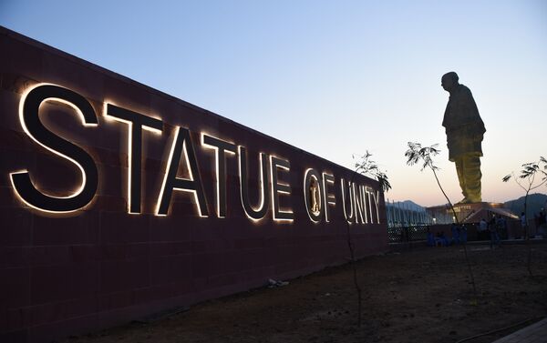 Estátua da Unidade na Índia - Sputnik Brasil