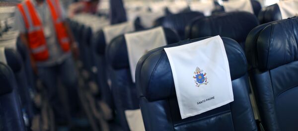 Um avião da companhia aérea LATAM - Sputnik Brasil